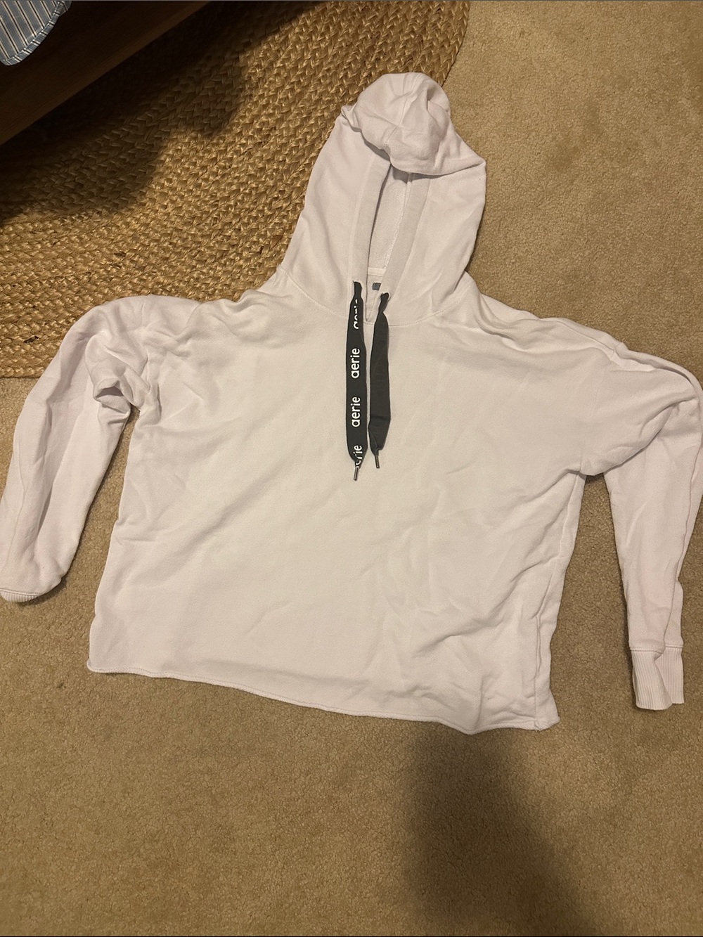 Aerie White Hoodie